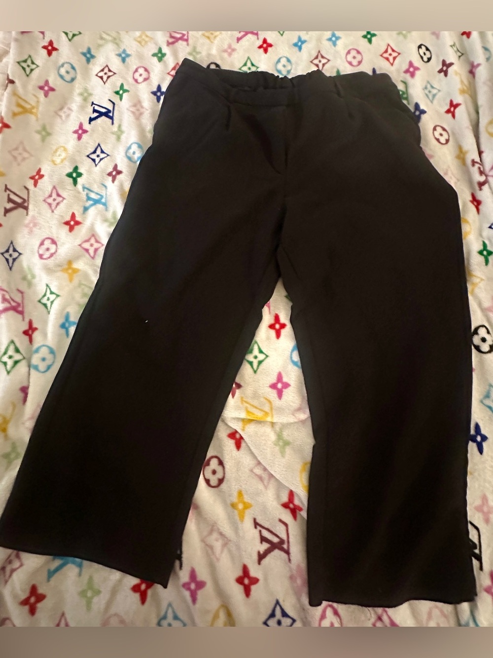 Old Navy Women’s Taylor Wide Leg Trousers - Black